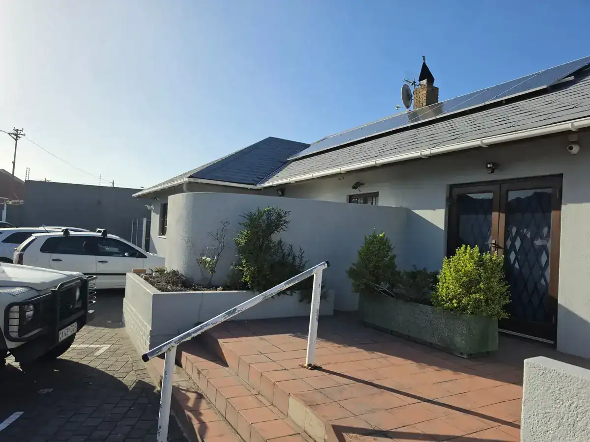 Completed slate roof painting at a Clara Anna Fontein Estate home in Durbanville
