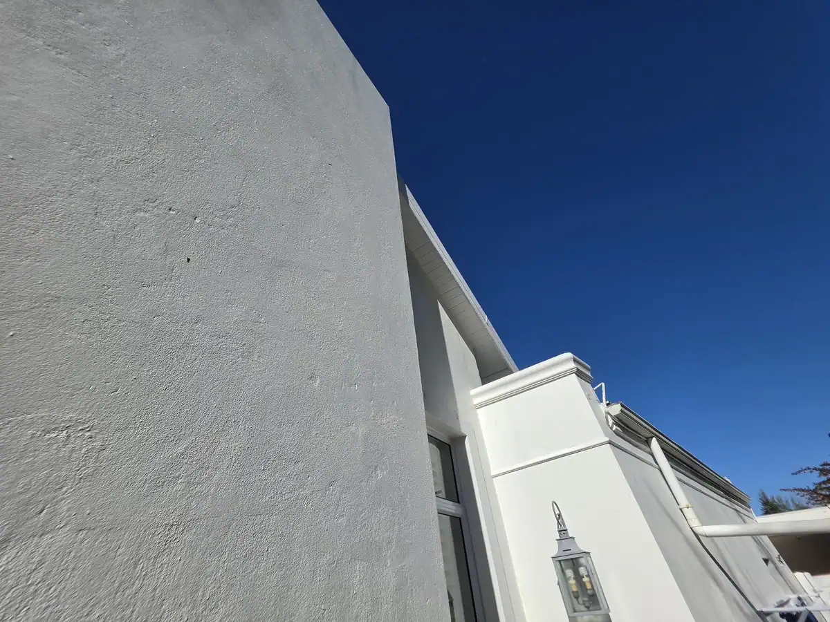 Completed exterior after crack, moisture and sealant repairs at Grove Village in Rondebosch