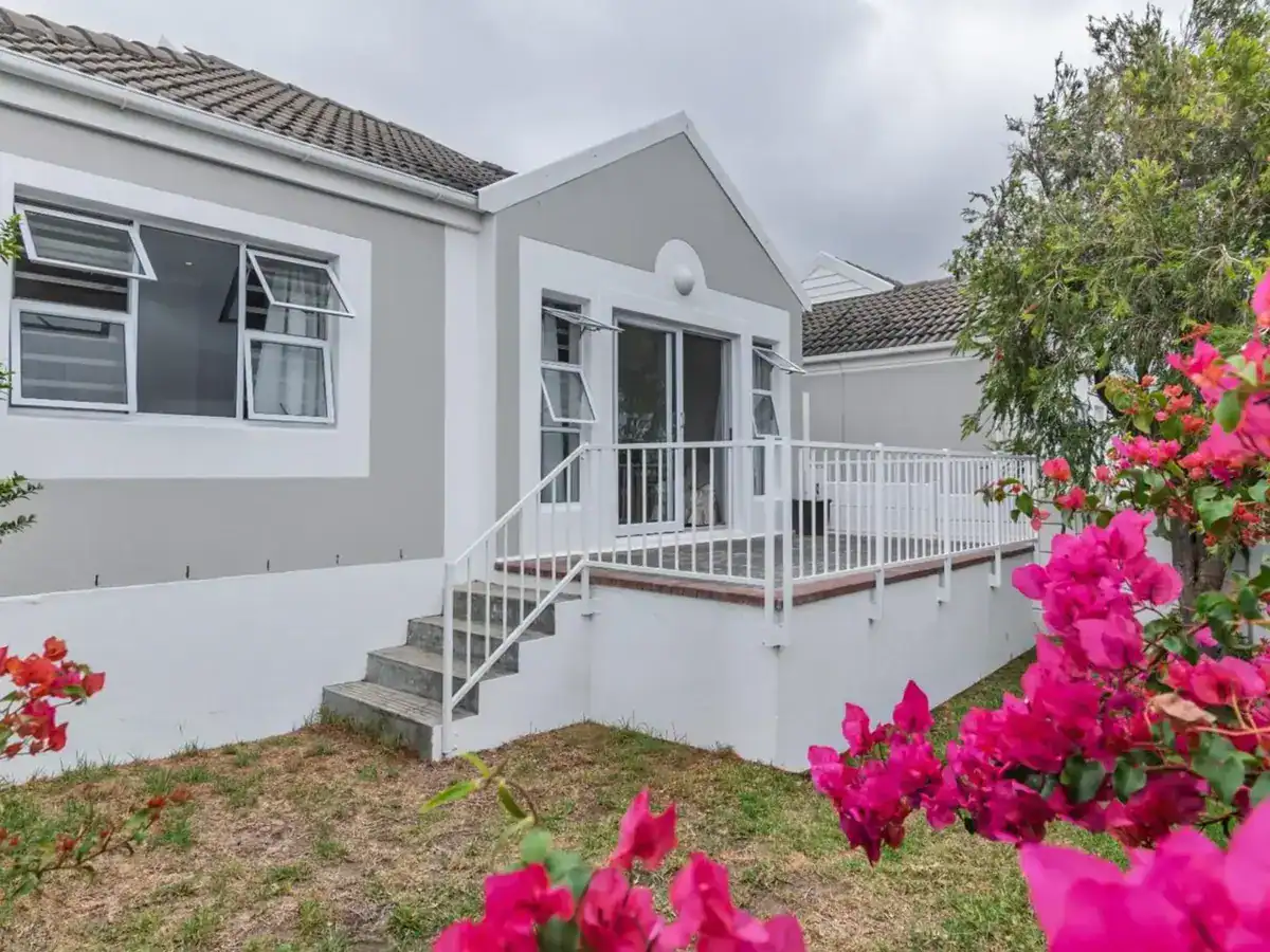 Completed exterior of a private Kuils River home after crack repairs, preparation and painting
