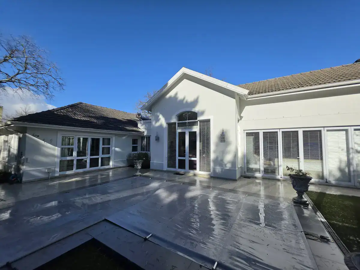 Completed Vierlanden Durbanville exterior and tiled roof painting