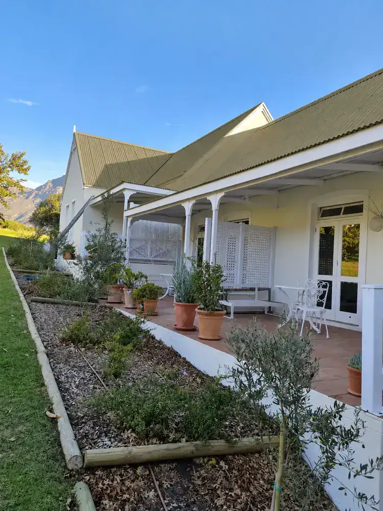 Rozendal Farm Stellenbosch Corrugated Roof After Painting Corrugated roof after professional roof painting at Rozendal Farm Stellenbosch