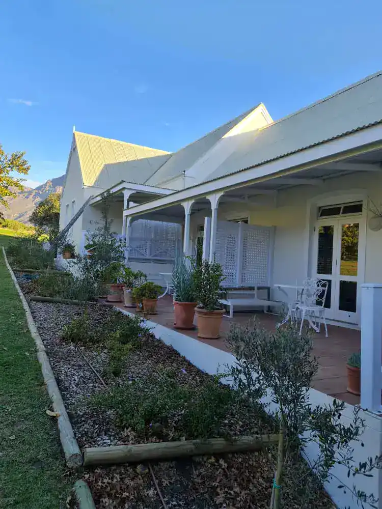 Rozendal Farm Stellenbosch Corrugated Roof Before Painting Faded corrugated roof sheets before painting at Rozendal Farm Stellenbosch